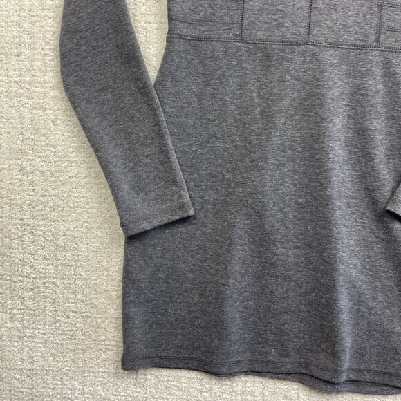 RVCA Easy Kill Black Dress Size Medium Back Cut-Out Revolve Style Grey Surf Y2K - Picture 5 of 13